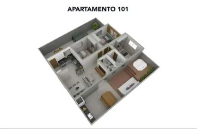 Área privativa à venda, 2 quartos, 2 vagas, araguaia - belo horizonte/mg