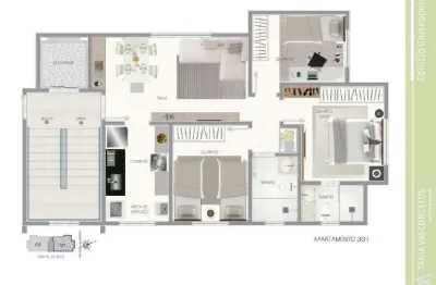 Apartamento à venda, 3 quartos, 1 suíte, 2 vagas, milionários - belo horizonte/mg