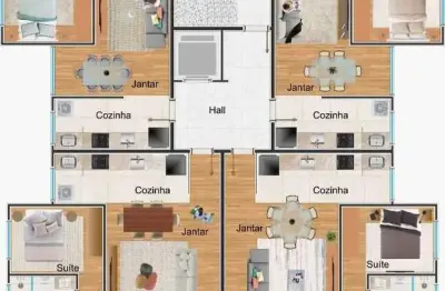 Apartamento à venda, 3 quartos, 1 suíte, 2 vagas, miramar - belo horizonte/mg