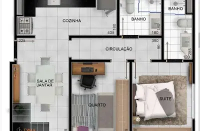 Cobertura à venda, 2 quartos, 1 suíte, 1 vaga, petrópolis - belo horizonte/mg