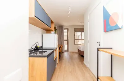 Apartamento studio à venda rua paulistânia, vila madalena/sp