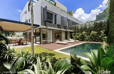 Casa de condomínio à venda avenida prof. fonseca rodrigues, alto de pinheiros/sp