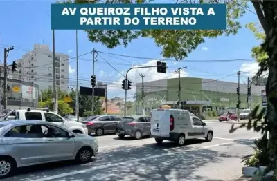 Terreno à venda avenida queiroz filho, vila hamburguesa/sp
