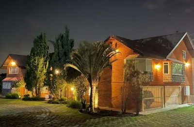 Casa de alto padrão à venda alameda igaratá, residencial santa fé  -  vinhedo