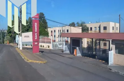Apartamento à venda san remo,02 dormitórios e 01 vaga, oportunidade.