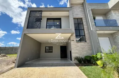 Sobrado em condomínio fechado - costeira - são josé dos pinhais