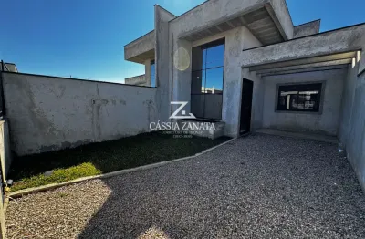 Casa térrea nova - espaço para area gourmet - são josé dos pinhais