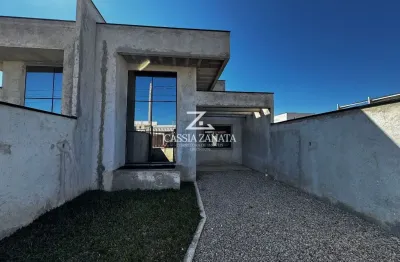 Casa térrea nova - espaço para area gourmet - são josé dos pinhais