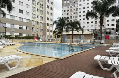 Apartamento mobiliado 2 quartos 1 suite condominio club pinheirinho - curitiba/pr