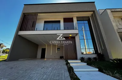 Sobrado alto padrão em condomínio - sãjaedim aviação - josé dos pinhais