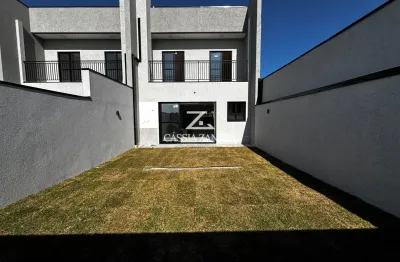 Sobrado alto padrão amplo quintal - aristocrata - são jose dos pinhais