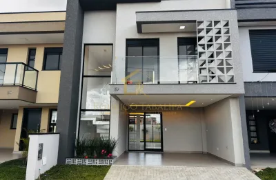 Sobrado 3 quartos 1 suite em condomínio costeira, são josé dos pinhais/pr
