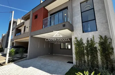 Sobrado em Condomínio Fechado - Costeira - São José dos Pinhais