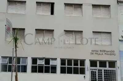 Kitnet / stúdio à venda na avenida campos salles, 120, centro, campinas, 26 m2 por r$ 130.000