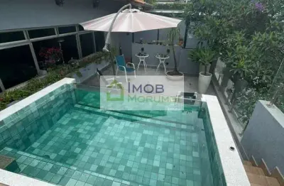 Casa térrea mobiliada com piscina para locação – 3 dormitórios, 2 suítes, 2 vagas – jardim lar são paulo, morumbi