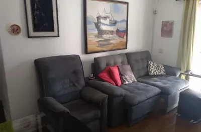 Apartamento para venda em santos, josé menino, 1 dormitório, 2 banheiros, 1 vaga