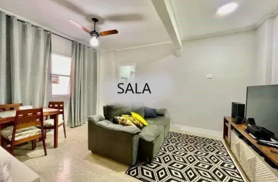 Apartamento para venda em santos, ponta da praia, 2 dormitórios, 2 banheiros, 1 vaga