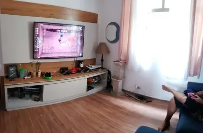 Apartamento para venda em santos, estuário, 2 dormitórios, 1 banheiro, 1 vaga