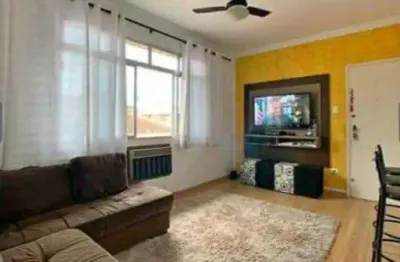 Apartamento para venda em santos, marapé, 2 dormitórios, 1 banheiro, 1 vaga