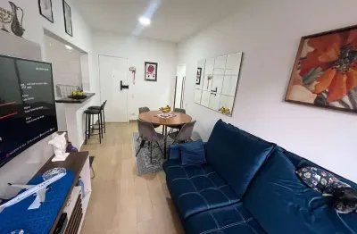 Apartamento para venda em são vicente, itararé, 1 dormitório, 1 banheiro, 1 vaga