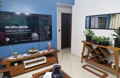 Apartamento para venda em santos, aparecida, 3 dormitórios, 1 banheiro, 1 vaga