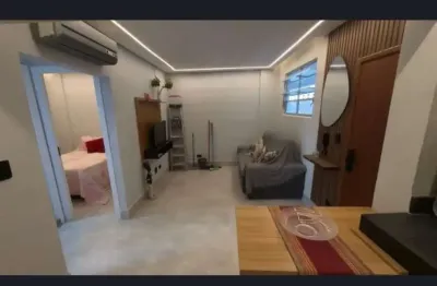 Apartamento para venda em santos, aparecida, 2 dormitórios, 1 banheiro, 1 vaga