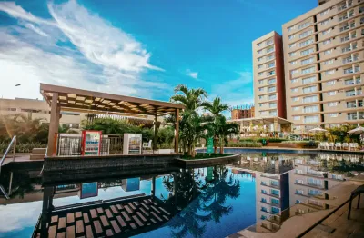 Apartamento mobiliado à venda em caldas novas no condomínio evian thermas