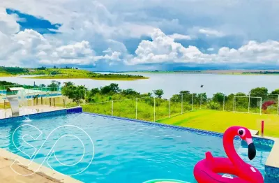 Sobrado a venda em condomínio fechado 03 andares com vista pro lago corumbá iv.