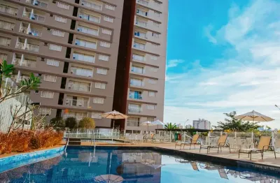 Apartamento mobiliado à venda em caldas novas no condomínio evian thermas