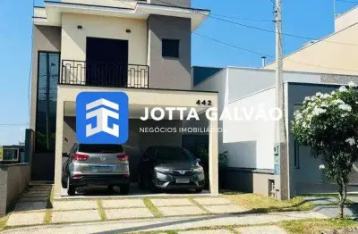 Casa em condomínio fechado com 3 quartos à venda na mário pavanin, 100, jardim park real, indaiatuba, 150 m2 por r$ 1.060.000