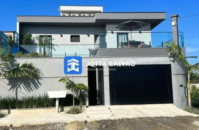Casa de temporada, 250m2 - jardim mar e céu, guarujá