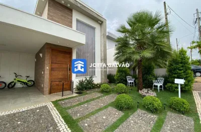 Casa térrea de alto padrão com 210 m² ? 4 vagas de garagem ? swiss park, campinas, sp