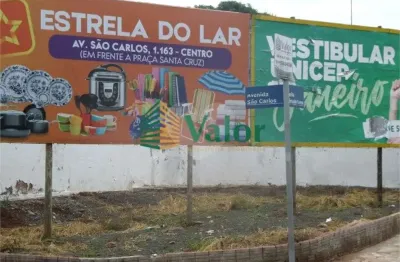 Terreno comercial para alugar na Avenida São Carlos, Centro, São Carlos