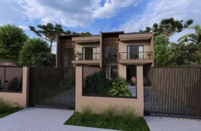 Sobrado com três suítes  próximo do parque das aguas de pinhais