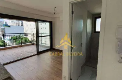 Studio com 1 dormitório à venda, 33 m² por r$ 615.000,00 - moema - são paulo/sp