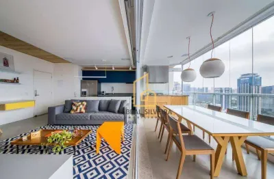 Moderno apartamento em moema | á venda por r$ 1.900.000 com 1 dormitório