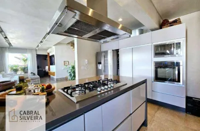 Cobertura com 3 dormitórios à venda, 230 m² por r$ 4.400.000,00 - brooklin - são paulo/sp