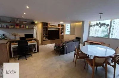 Lindo apartamento com 2 suítes à venda, 96 m² por r$ 1.490.000 - moema - são paulo/sp