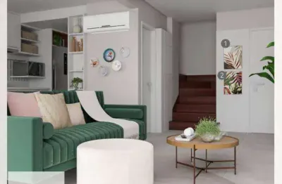Apartamento duplex à venda ou locação em moema com 70m² e 2 vagas no edifício internacional duplex