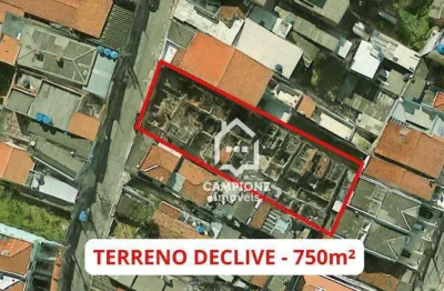 Terreno à venda, 735 m² por r$ 850.000,00 - água fria - são paulo/sp