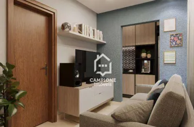 Apartamento com 2 dormitórios à venda, 36 m² por r$ 240.000,00 - parque peruche - são paulo/sp