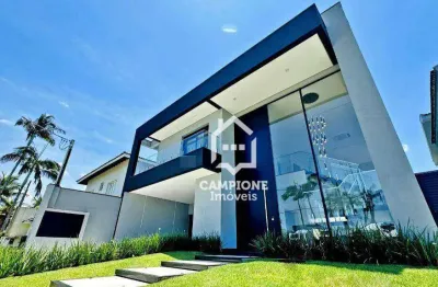 Casa com 5 dormitórios à venda, 490 m² por r$ 4.950.000,00 - guarujá - guarujá/sp