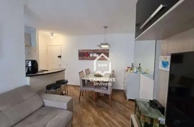 Apartamento com 2 dormitórios para alugar, 52 m² por r$ 3.995,00/mês - vila anastácio - são paulo/sp