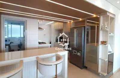 Apartamento com 3 dormitórios à venda, 134 m² por r$ 2.150.000 - vila anastácio - quintas da lapa