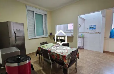 Apartamento com 1 dormitório à venda, 70 m² por r$ 410.000,00 - itararé - são vicente/sp