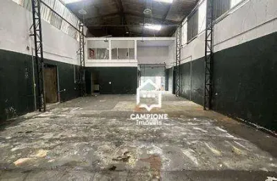 Galpão, 216 m² - venda por r$ 850.000,00 ou aluguel por r$ 9.390,00/mês - vila mazzei - são paulo/sp