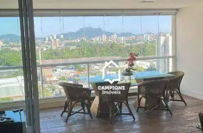 Apartamento com 3 dormitórios para alugar, 187 m² por r$ 19.948,24/mês - vila leopoldina - são paulo/sp