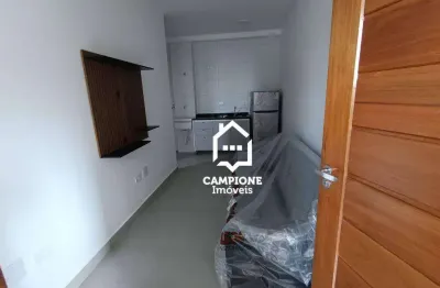 Apartamento mobiliado - 1 dormitório para alugar, 28 m² por r$ 2.690/mês - santana - são paulo/sp