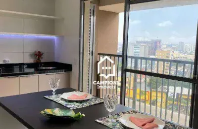 Apartamento com 1 dormitório para alugar, 38 m² por r$ 3.849,00/mês - osasco - osasco/sp