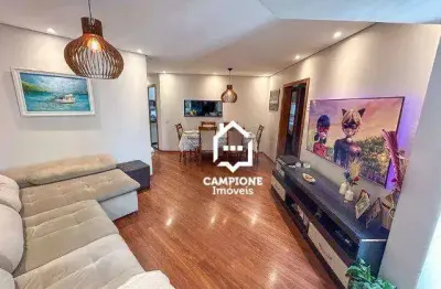 Apartamento com 3 dormitórios à venda, 73 m² por r$ 740.000,00 - santa teresinha - são paulo/sp